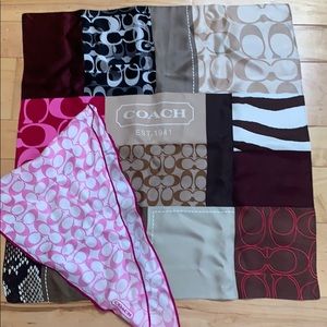 Coach scarves
